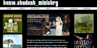 ten10remix_student_ministry - Website Design